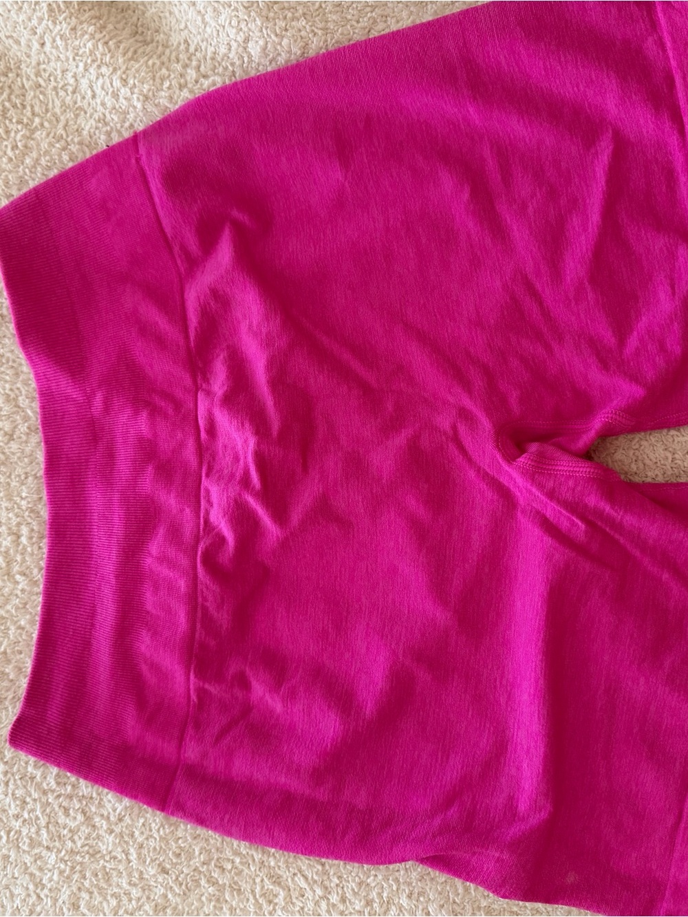 Bright Fuchsia Knit Skirt